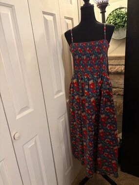 Anthropologie DRA Los Angeles Matilda Midi Floral Dress